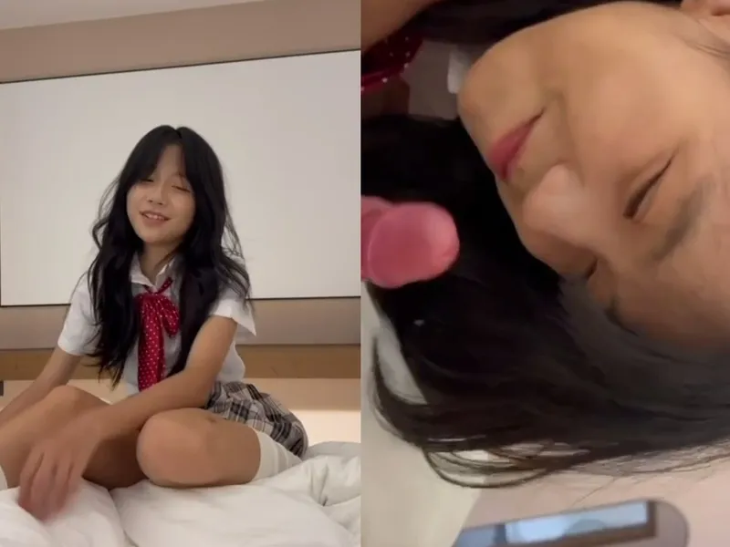 Em loli dễ thương liếm chim biến em thành con em đào dam dang p1